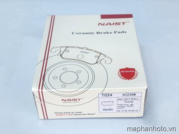 Má phanh trước ô tô Toyota - D2228M
